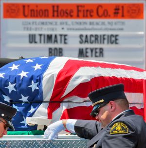 Funeral for fallen Union Beach Firefighter Robert 