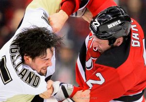 Devils vs Penguins  2-9-2013